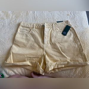 Yellow Wild Fable Denim Shorts